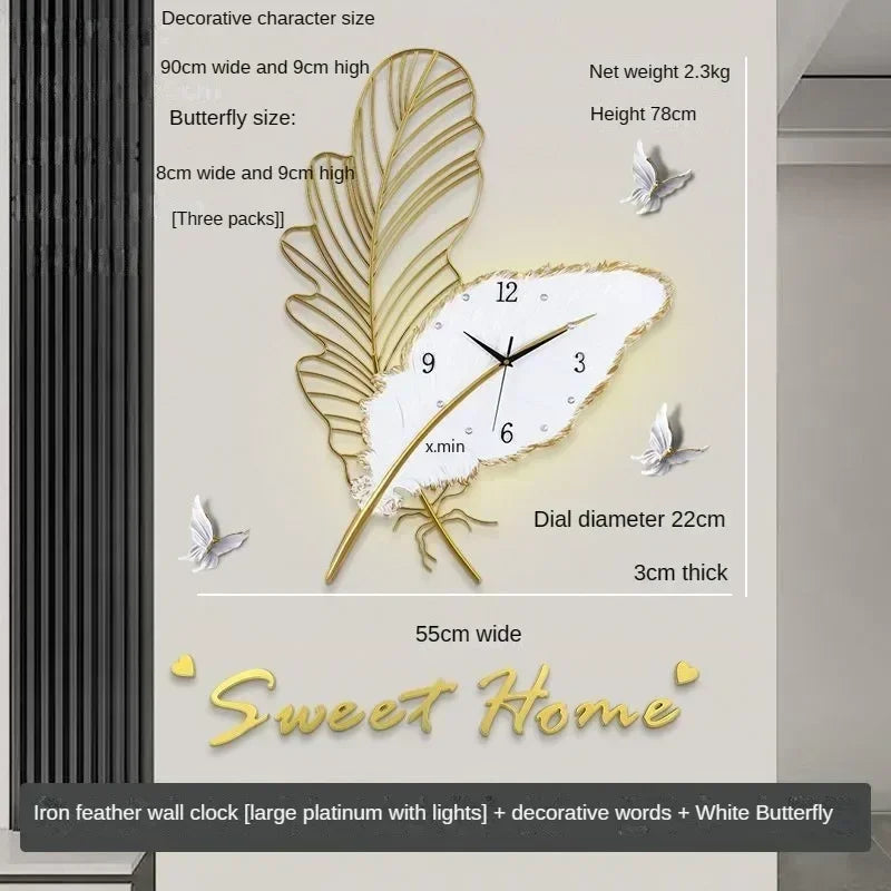 Luxury Artistic Wall Clock