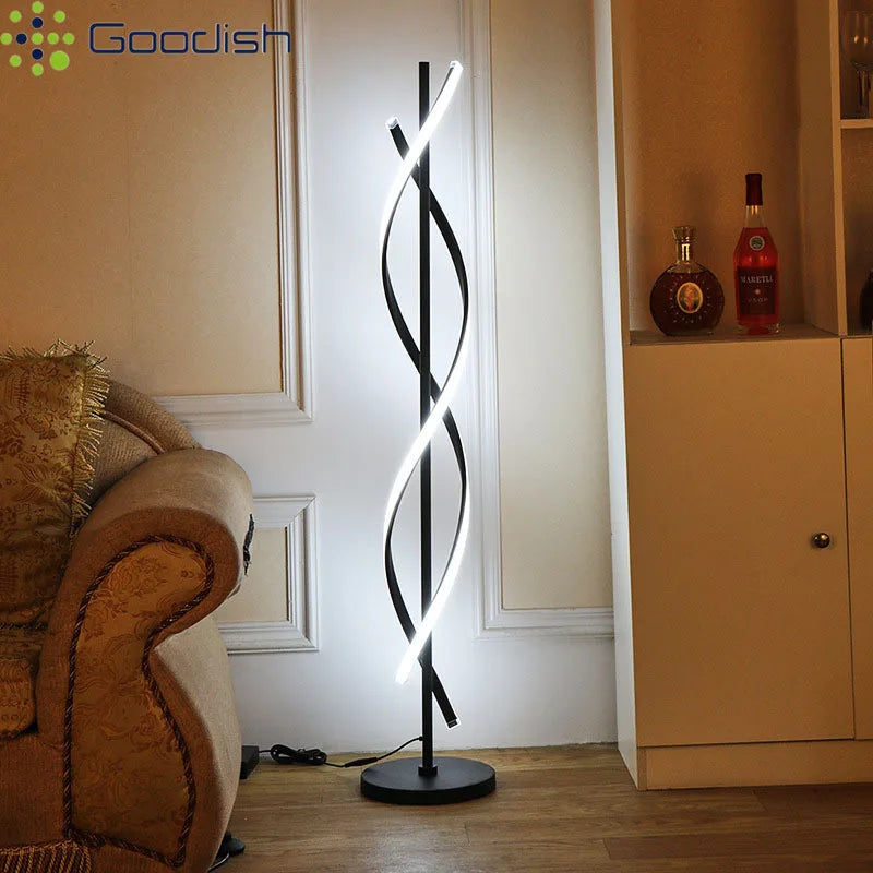 Geometric LED Floor Lamp