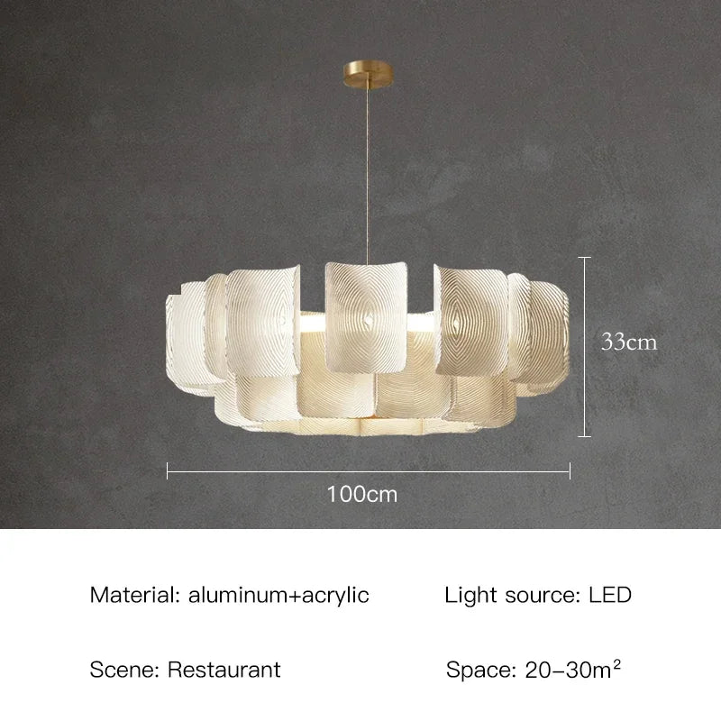 Cream Wabi Sabi Pendant Light