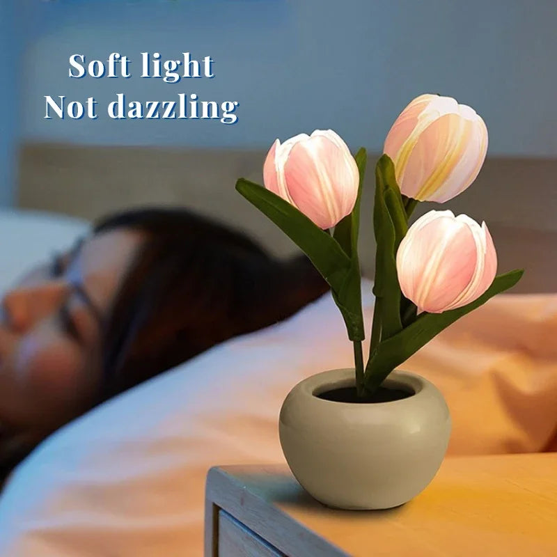 LED Tulip Night Light