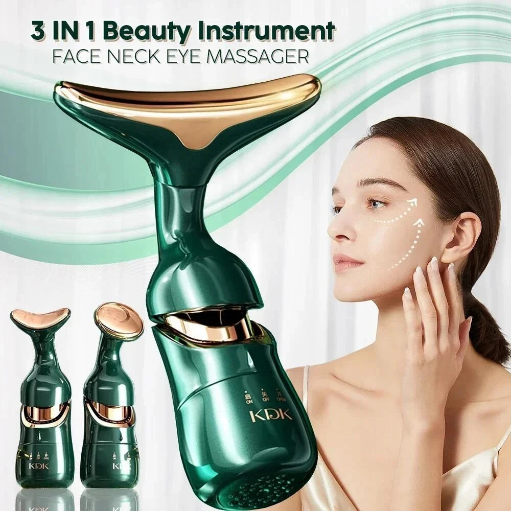 3-in-1 EMS Facial Lifting & Neck Tightening Device