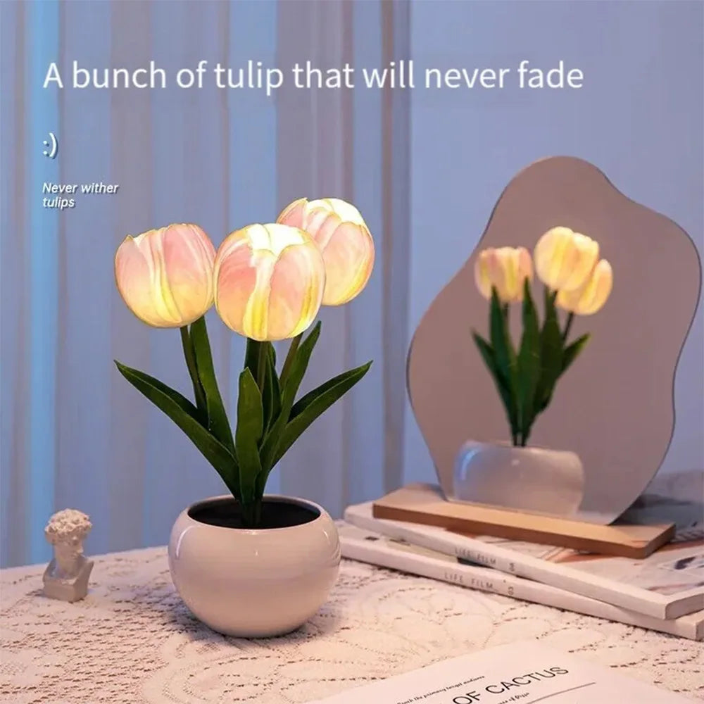 LED Tulip Night Light