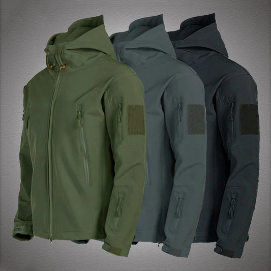 Mens Hooded Bomber Coats