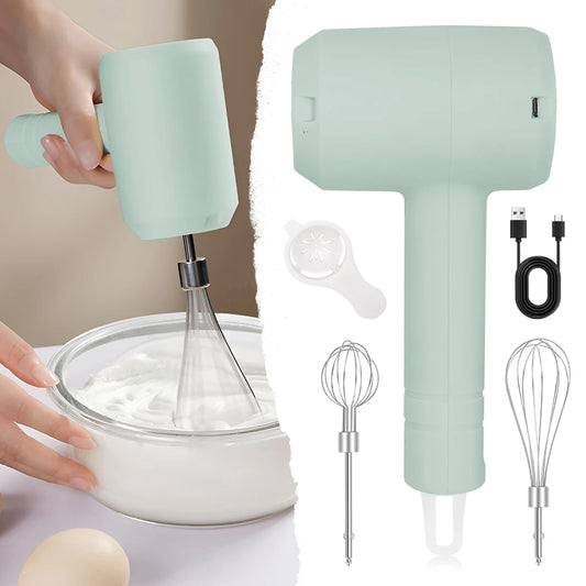 Electric Milk Frother & Whisk – 3-Speed Portable