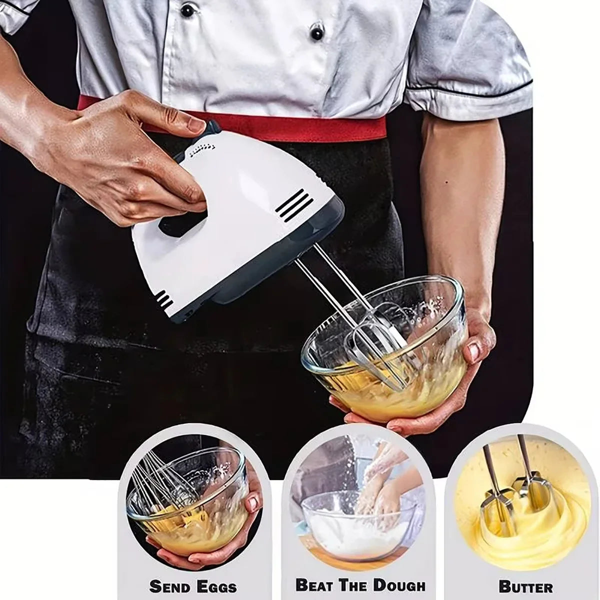 7-Speed Hand Mixer