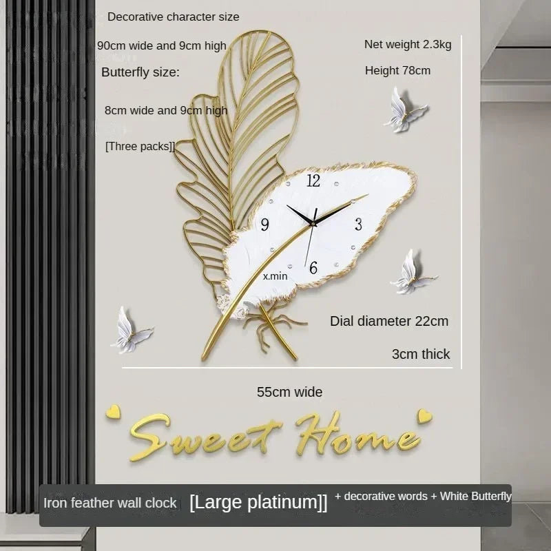 Luxury Artistic Wall Clock