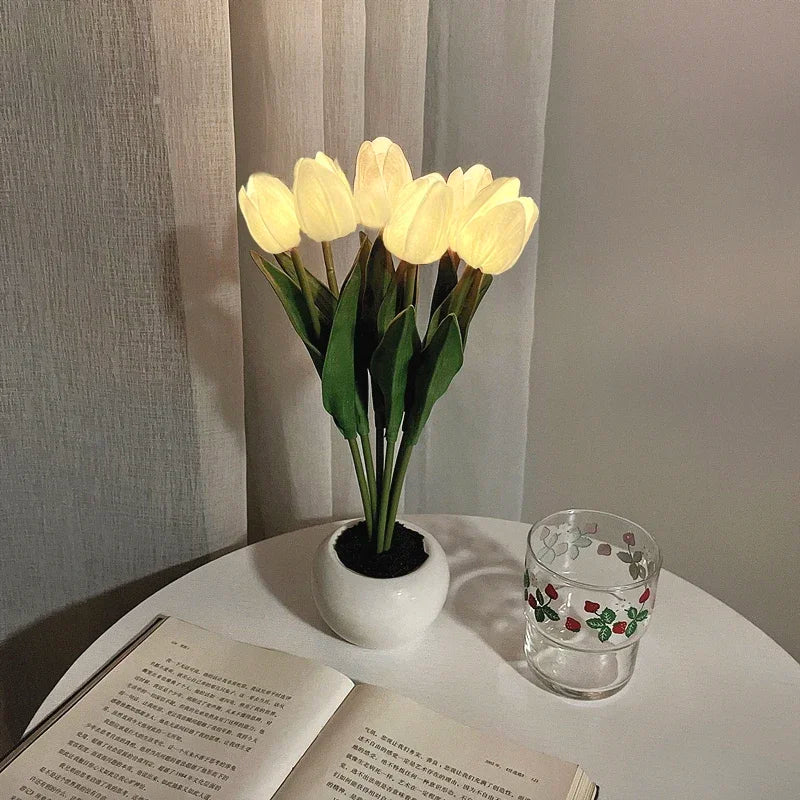LED Tulip Night Light