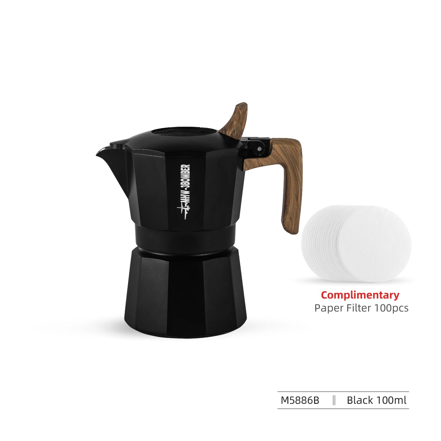MHW-3Bomber Moka Pot Espresso Maker