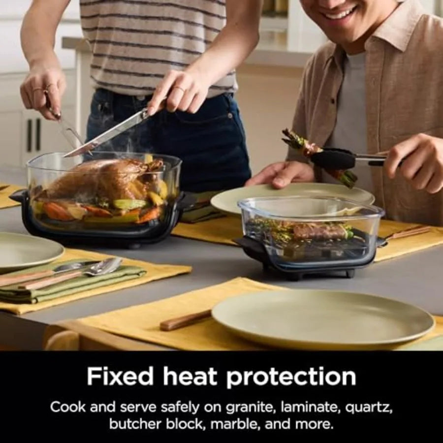 Crispi 5-in-1 Glass Air Fryer