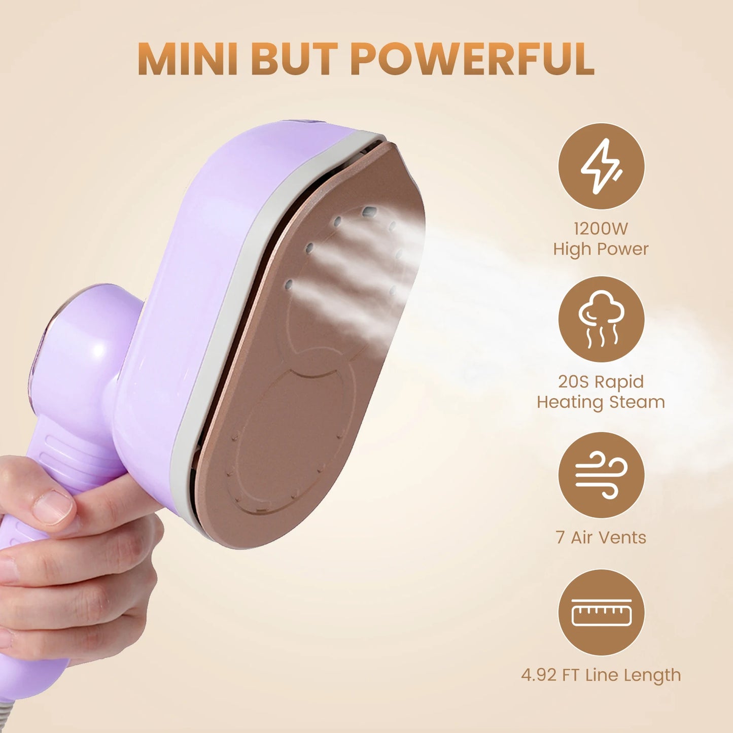 Portable Handheld Steam Iron
