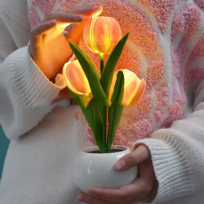LED Tulip Night Light