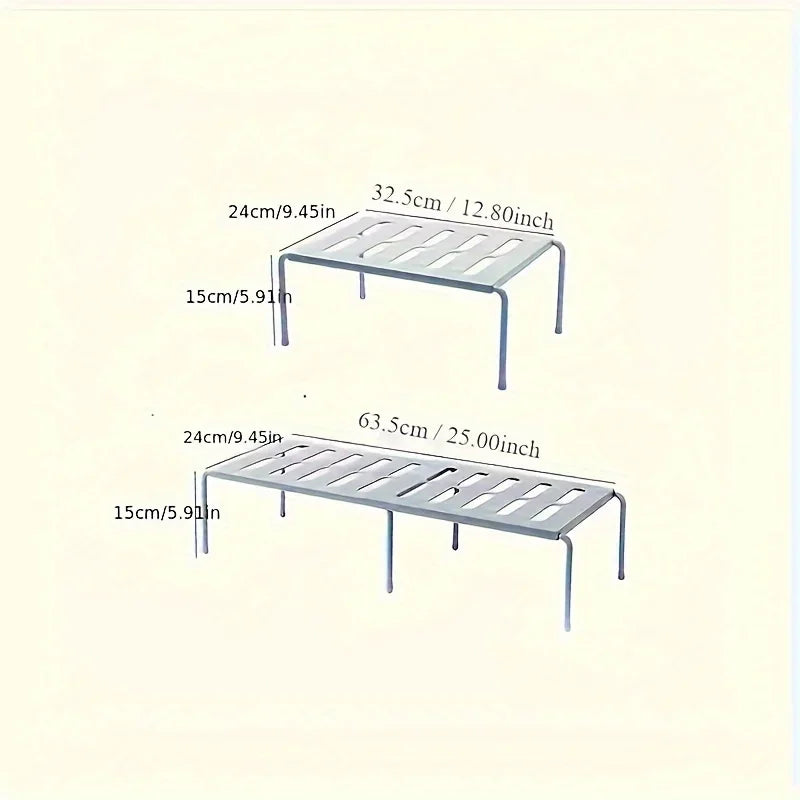 Adjustable Multi-Tier Plastic Shoe Rack