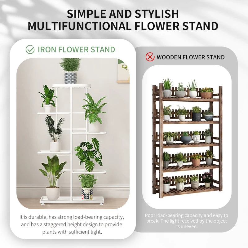 Iron Multi-Layer Plant Stand