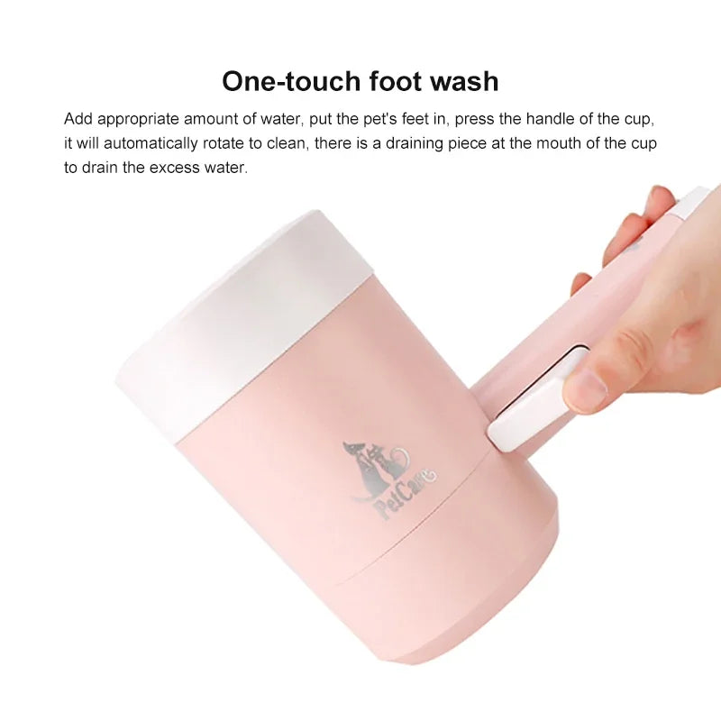 Portable Silicone Dog Paw Cleaning Cup