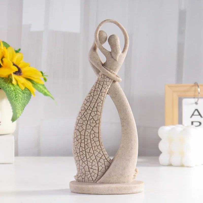 Lovers’ Sandstone Figurine