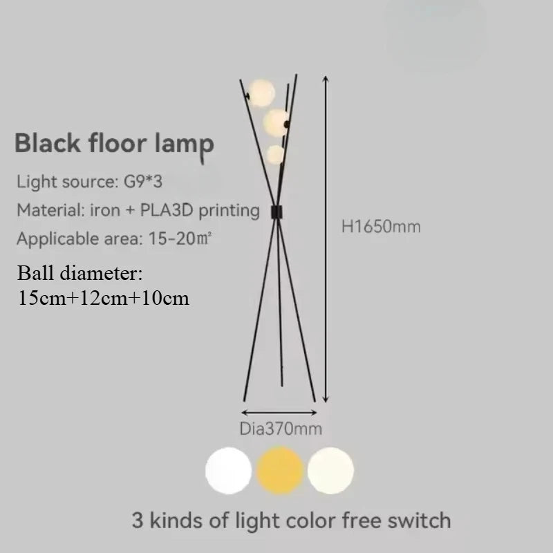 Moon Tripod Floor Lamp