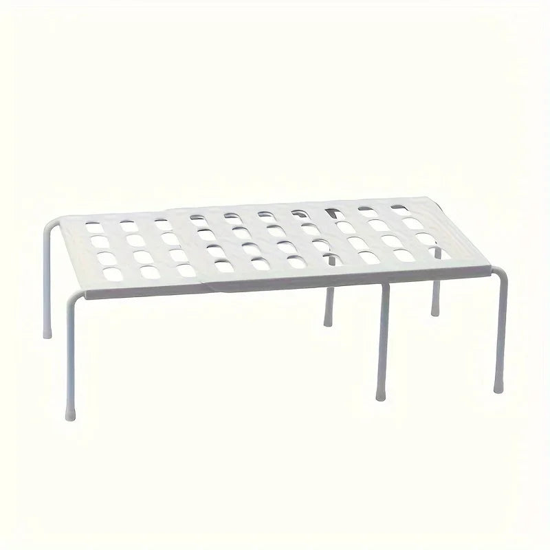 Adjustable Multi-Tier Plastic Shoe Rack