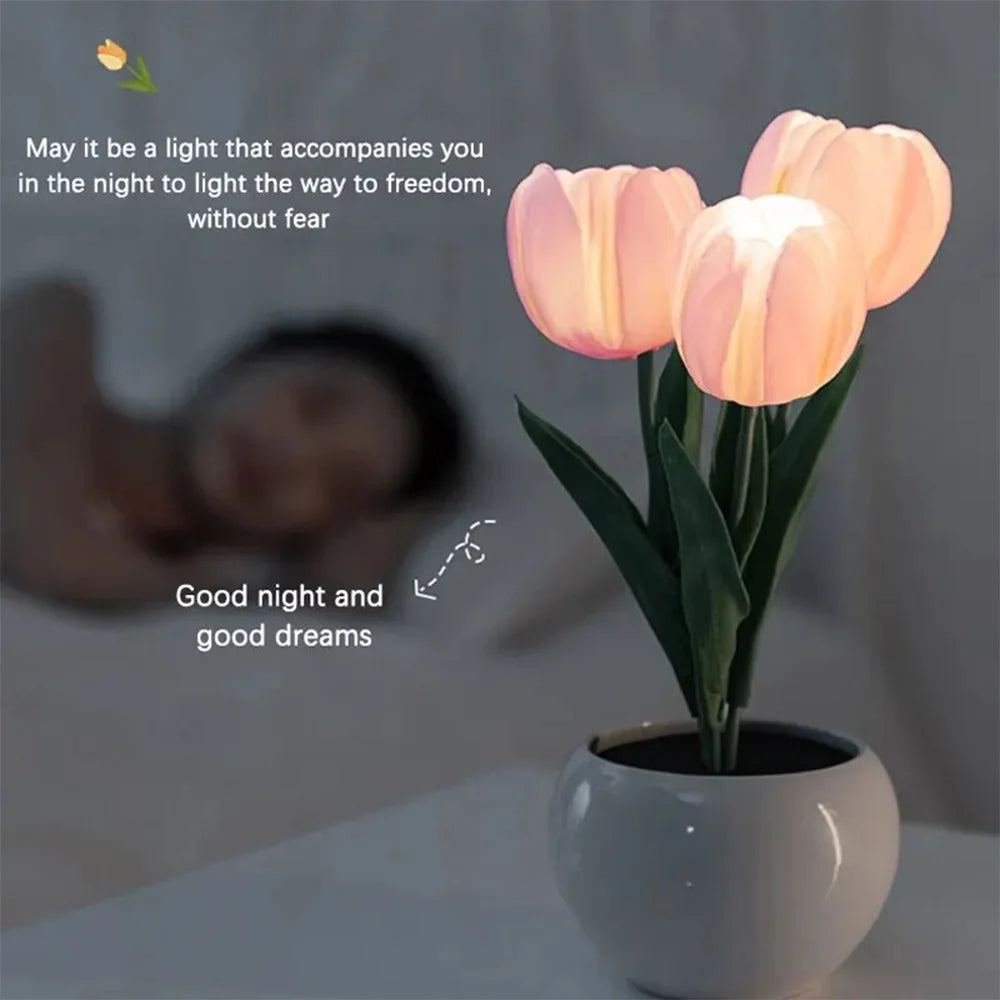 LED Tulip Night Light