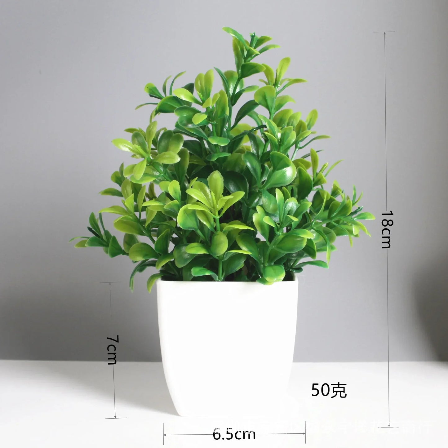 Artificial Bonsai Eucalyptus Plant – Potted Indoor & Outdoor Decor