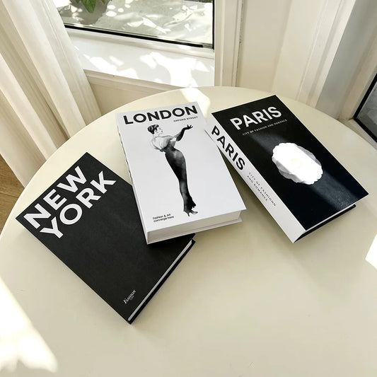 Luxury Modern Fake Books – Decorative Coffee Table & Home Ornaments