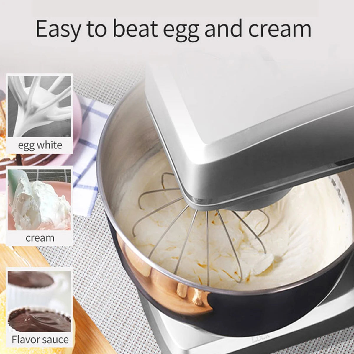 1500W Stand Mixer with 7L Stainless Steel Bowl