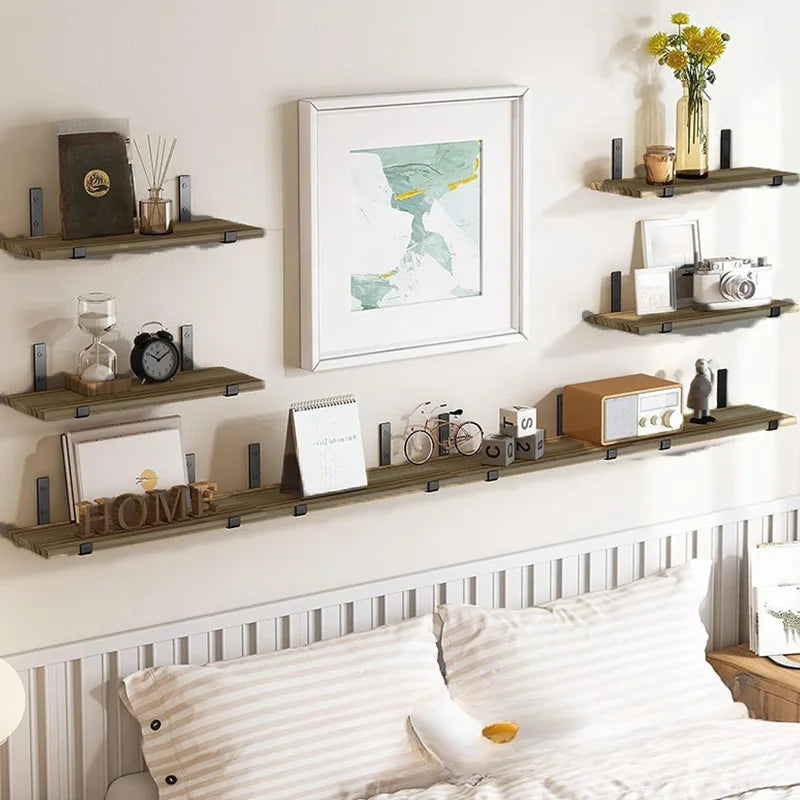 5-Layer Floating Wall Shelf
