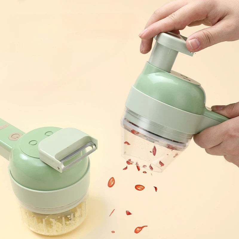 4 in 1 Handheld Electric Food Cutter Set