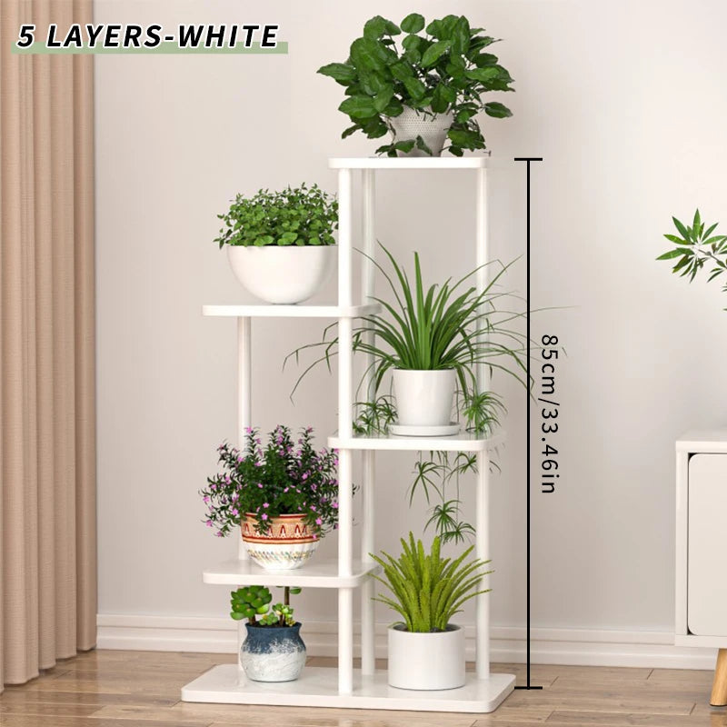 Wooden Multi-Layer Plant Stand