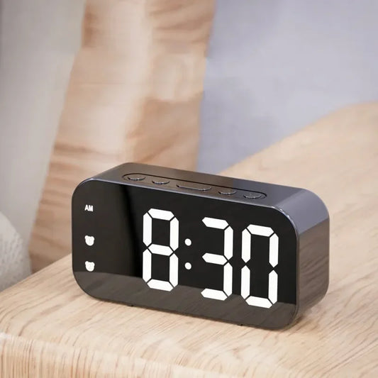 Voice Control LED Digital Alarm Clock