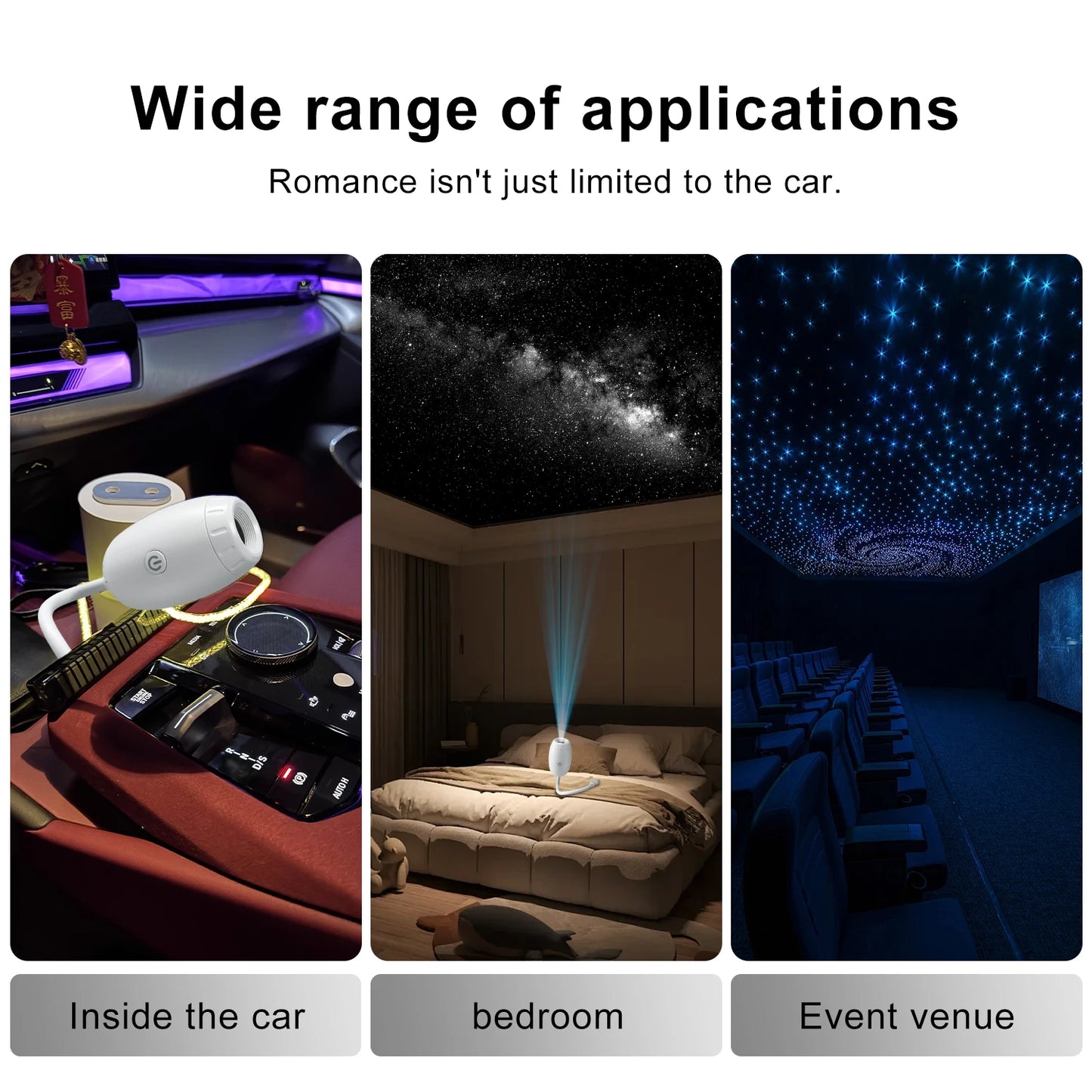 GalaxyGlow Star Projector Light