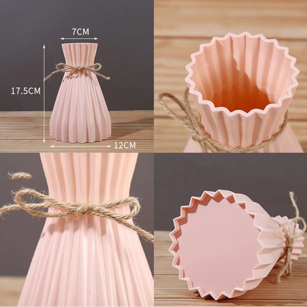 Waist-Cinched Modern Flower Vase