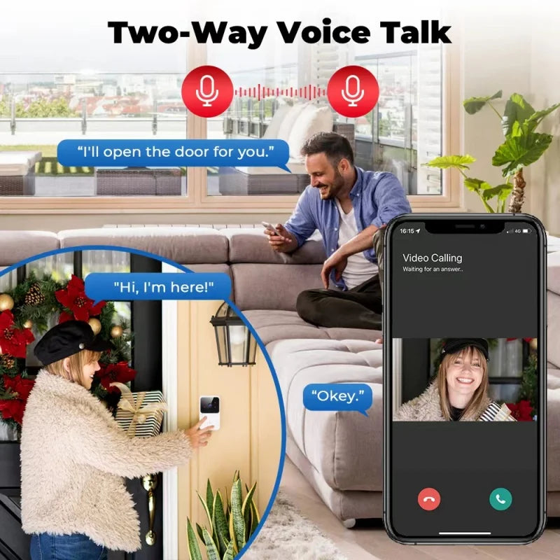 SecureView Smart Video Doorbell
