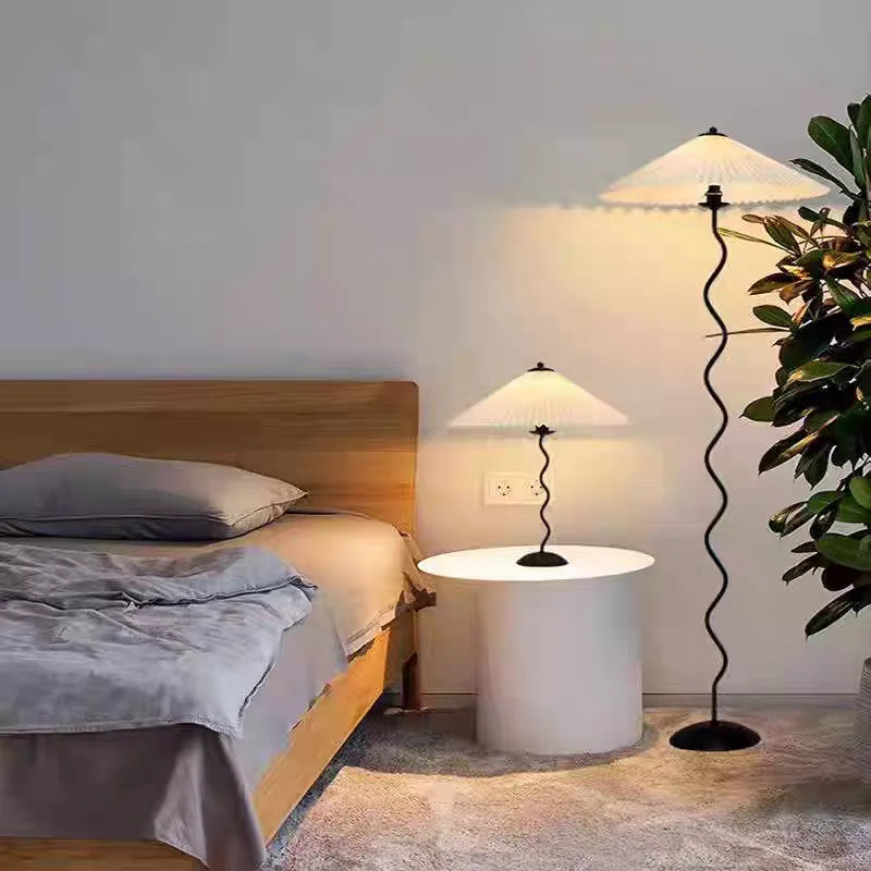 Nordic Pleated Floor Lamp