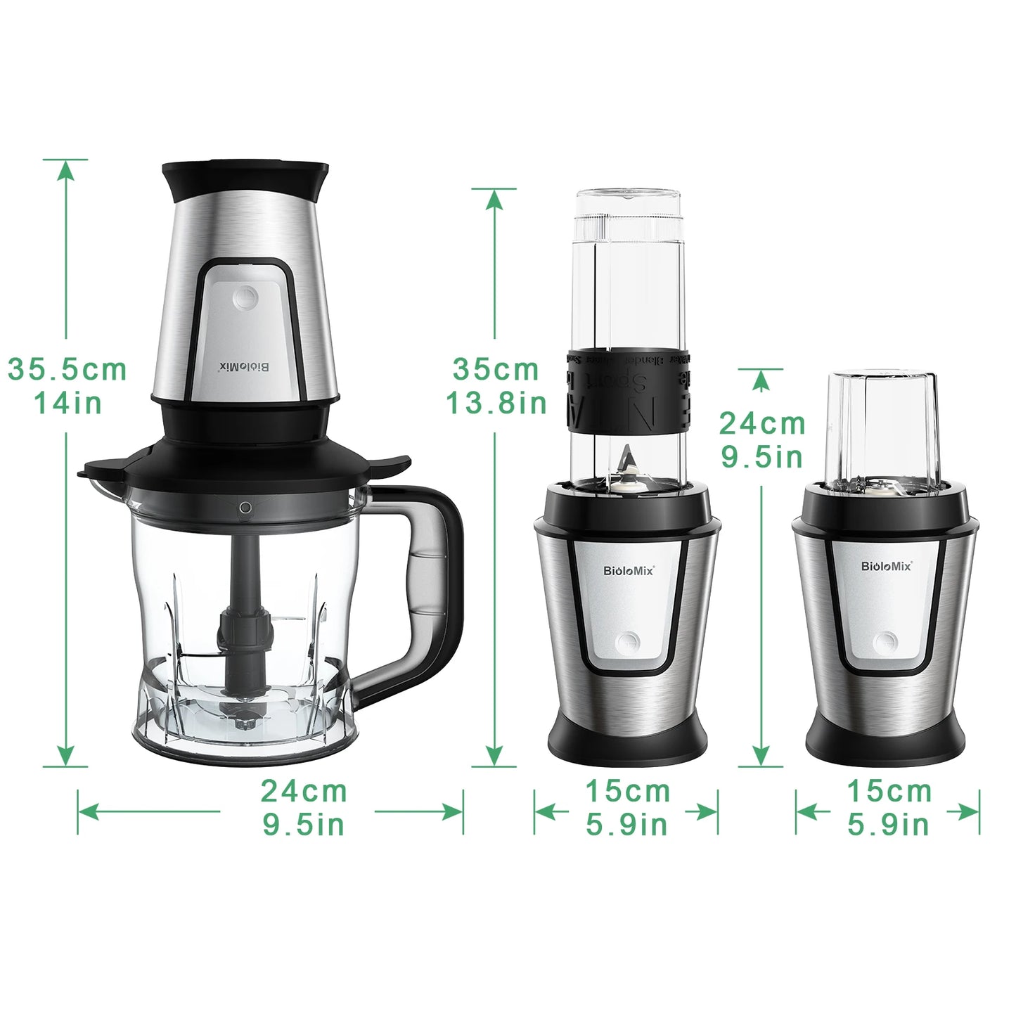 3-in-1 Food Processor
