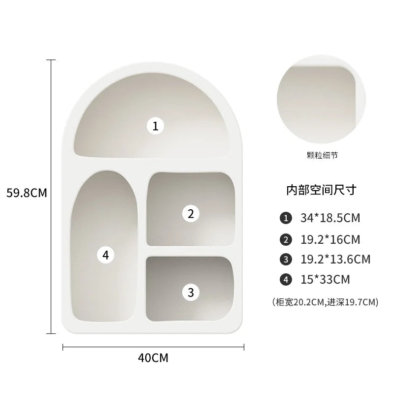 Ins-Style Wall Locker Shelf