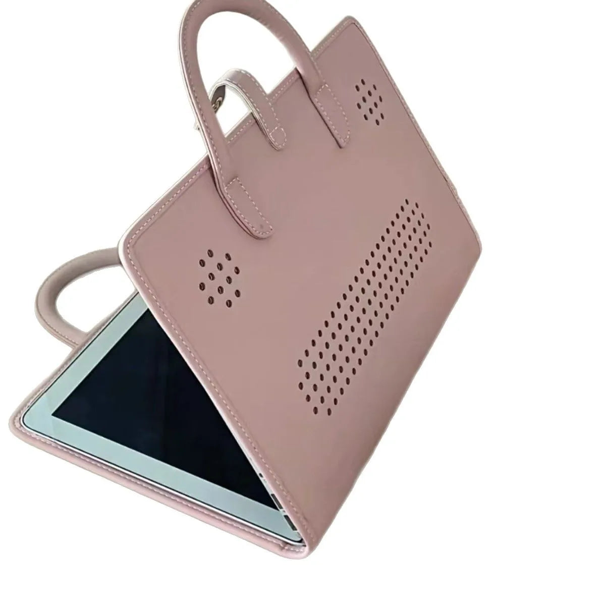 Pink Laptop Protective Handbag