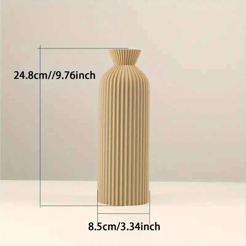 Modern Plastic Vase – Lightweight & Stylish Décor