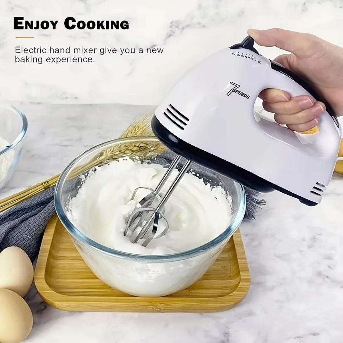 7-Speed Hand Mixer