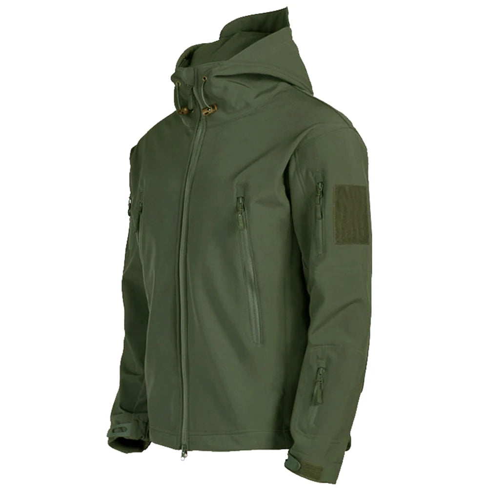 Mens Hooded Bomber Coats