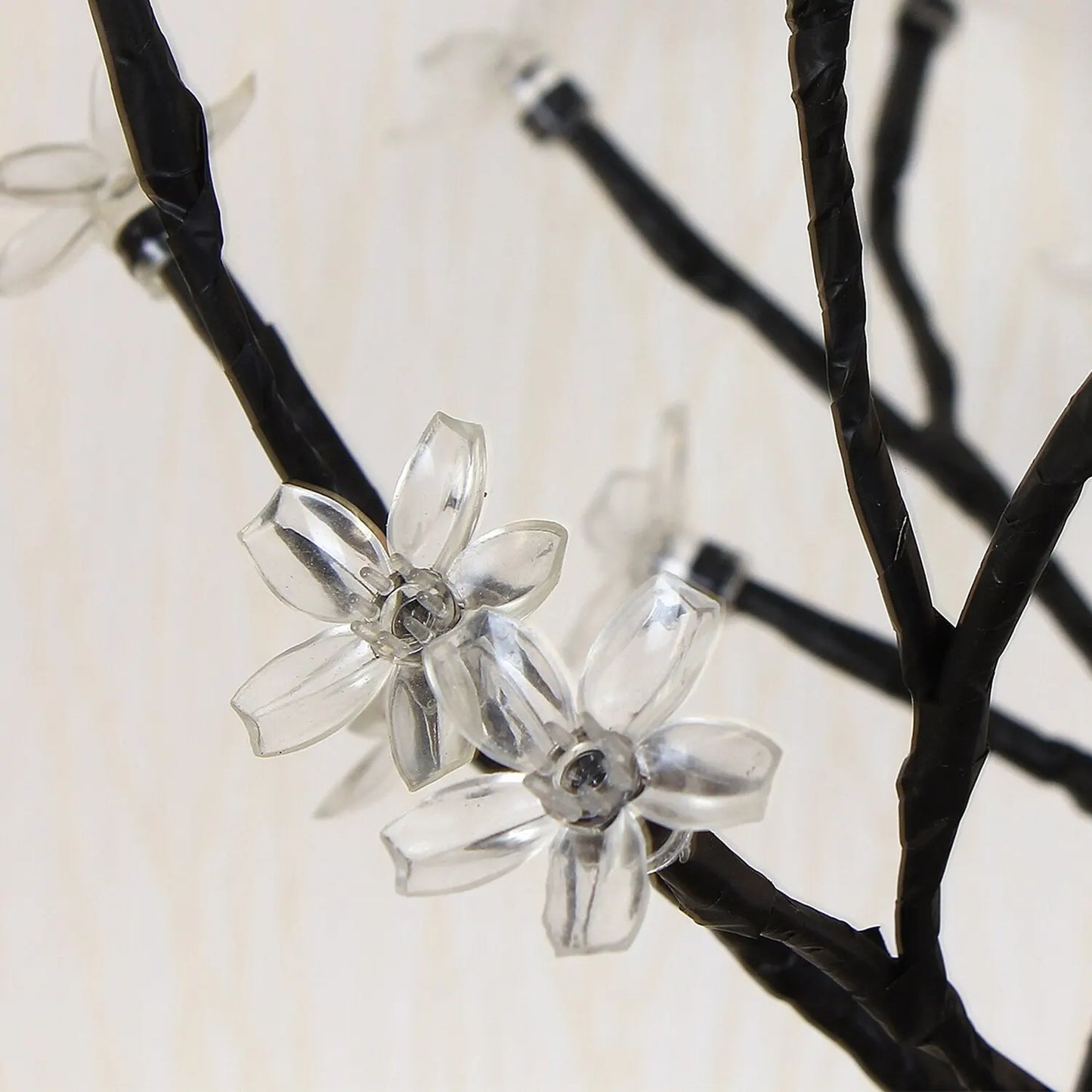 Cherry Blossom LED Table Tree Night Light – USB Powered Touch Switch
