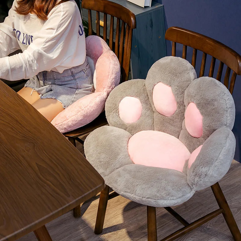 Cat Paw Plush Cushion