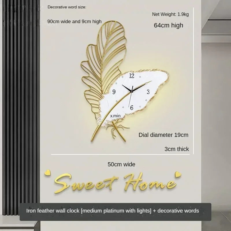 Luxury Artistic Wall Clock