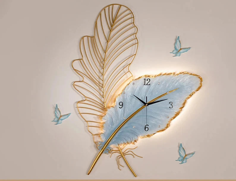 Minimalist Iron Wall Clock