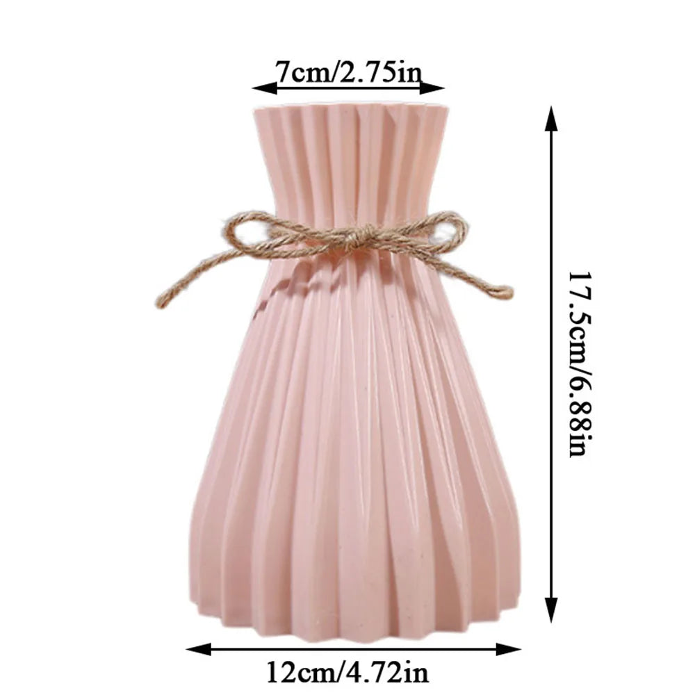 Waist-Cinched Modern Flower Vase
