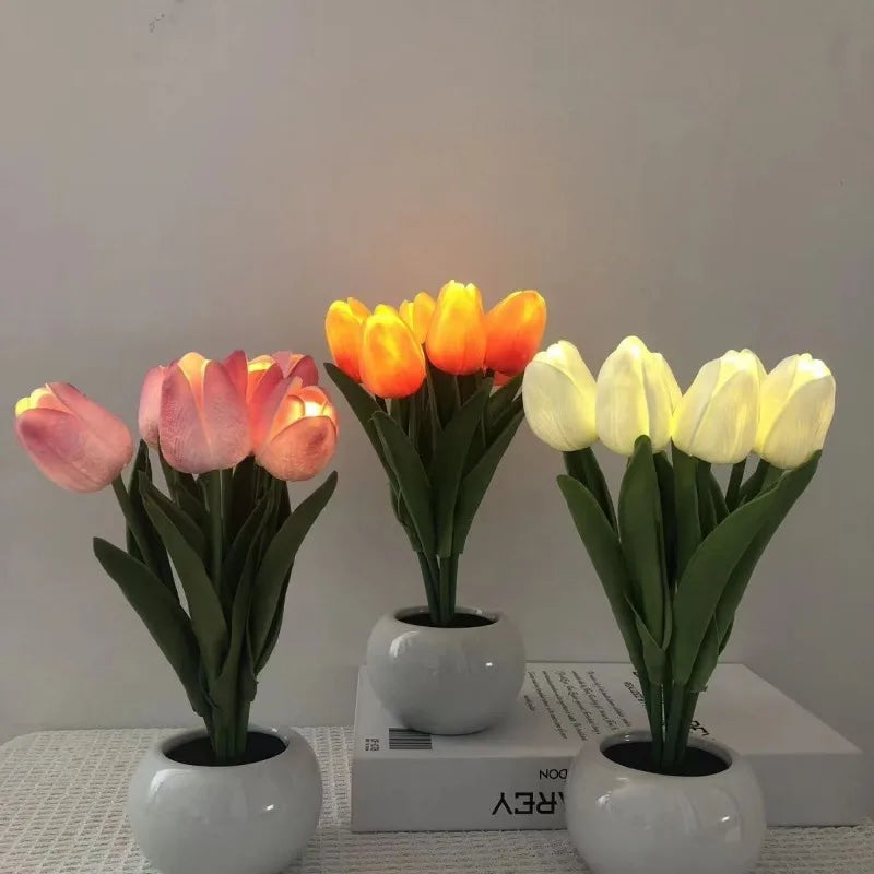 LED Tulip Night Light