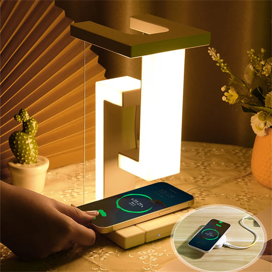 FloatGlow Charging Desk Lamp