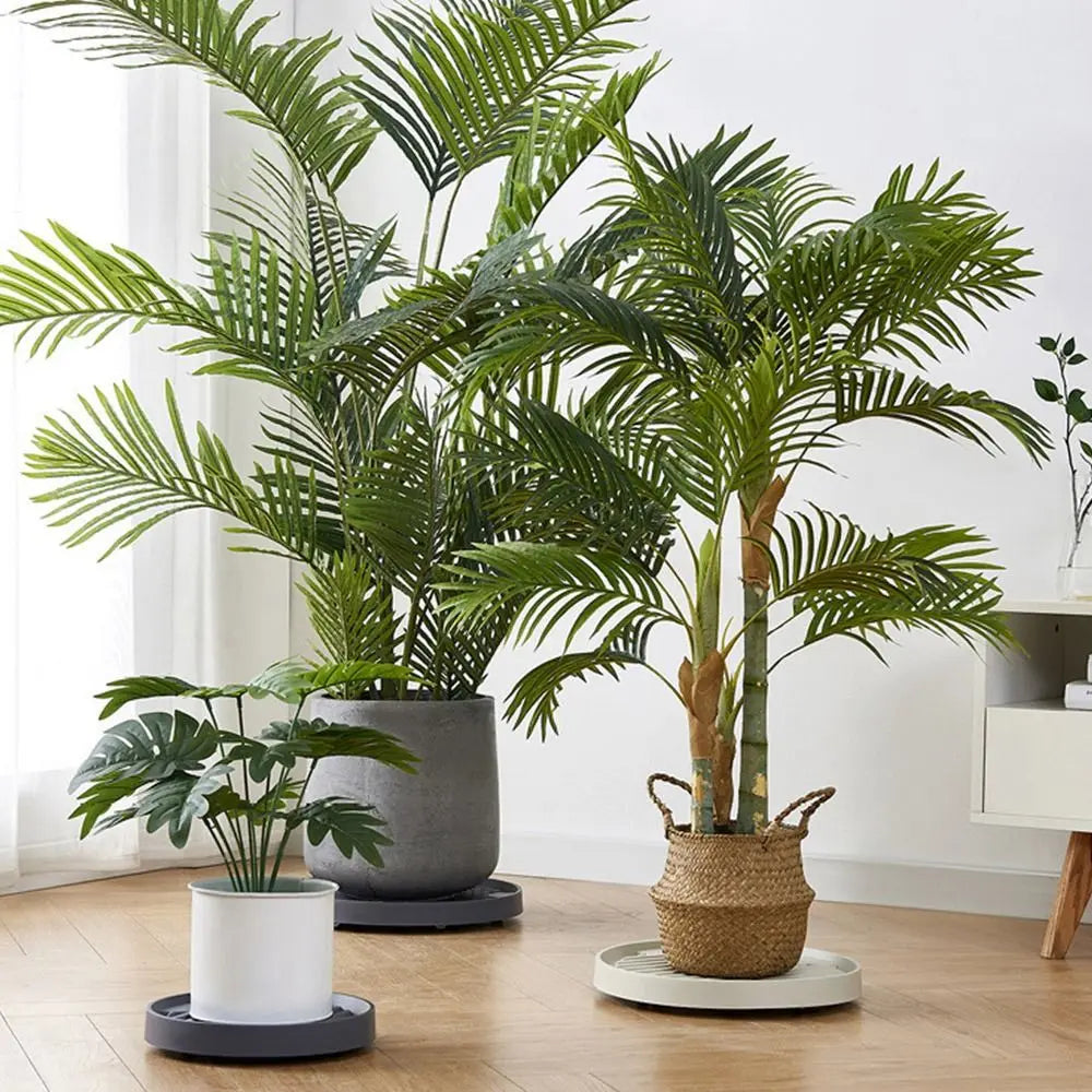 Plant Saucer with Moving Wheels