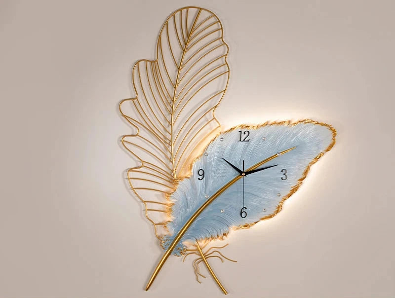Minimalist Iron Wall Clock