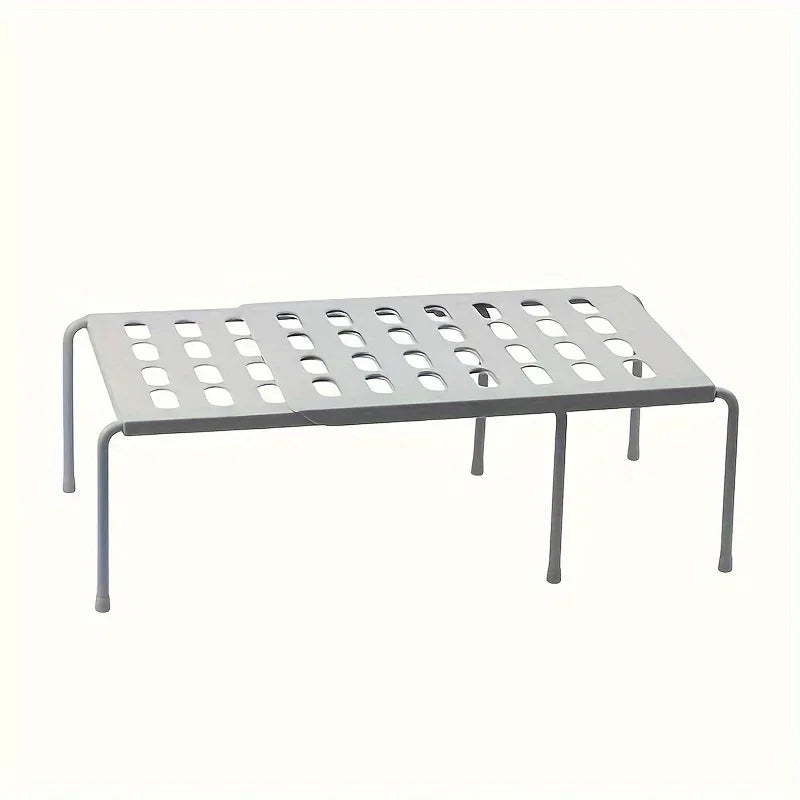 Adjustable Multi-Tier Plastic Shoe Rack