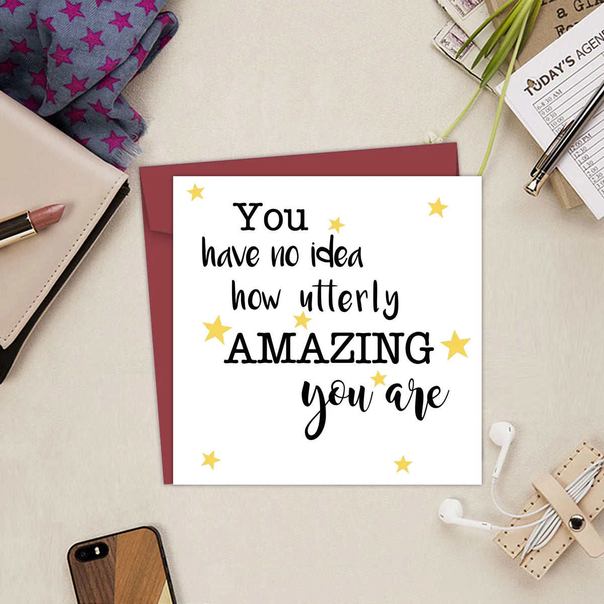 Funny & Encouraging Greeting Card – Birthday, Congratulations & Thank You